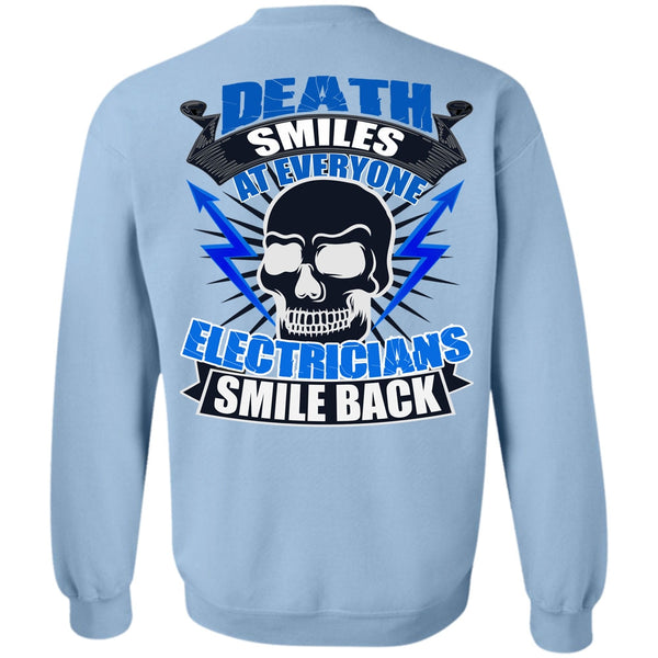 I Love Electrician T Shirt, Electricians Smile Back Sweatshirt