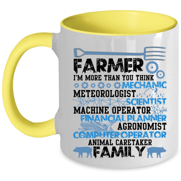 Animal Caretaker Family Coffee Mug, Farmer Accent Mug