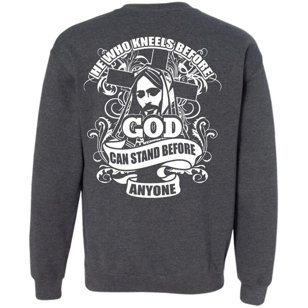 He Who Kneels T Shirt, I Love Jesus Sweatshirt