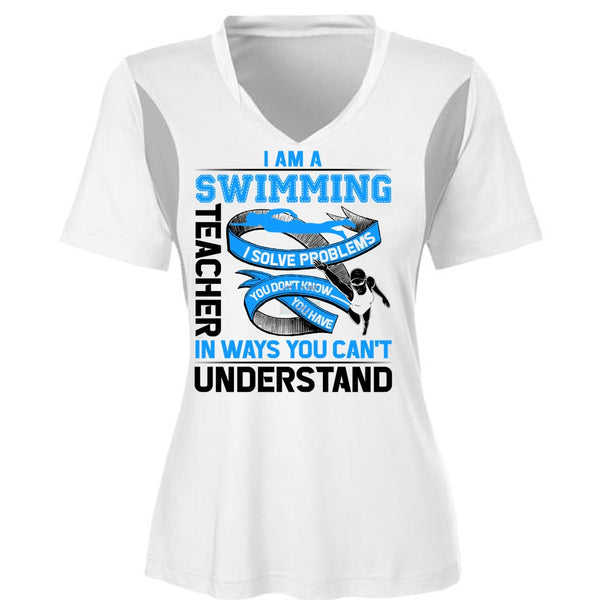 I Am A Swimming Teacher T Shirt, Being A Swimming T Shirt, Awesome T-Shirts