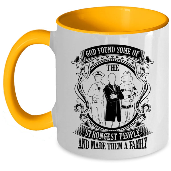Made Them A Family Coffee Mug, The Strongest People Accent Mug