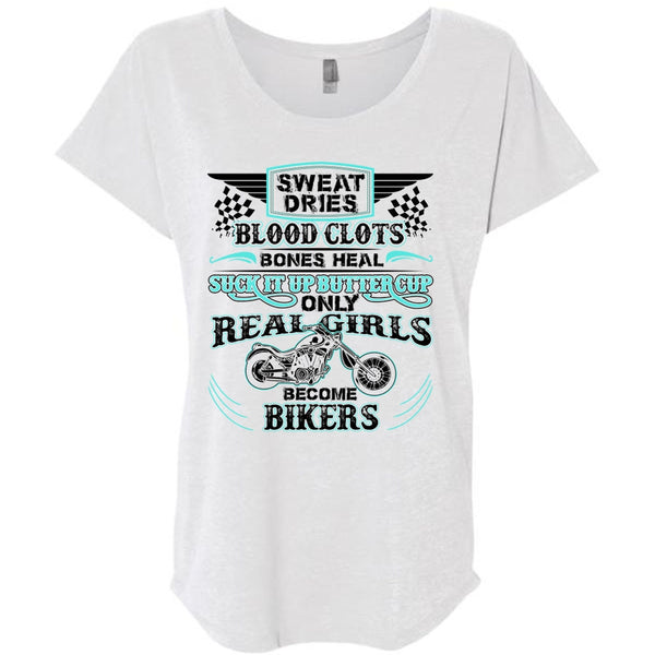 Real Girls Become Bikers T Shirt, I Love Biking T Shirt, Awesome T-Shirts