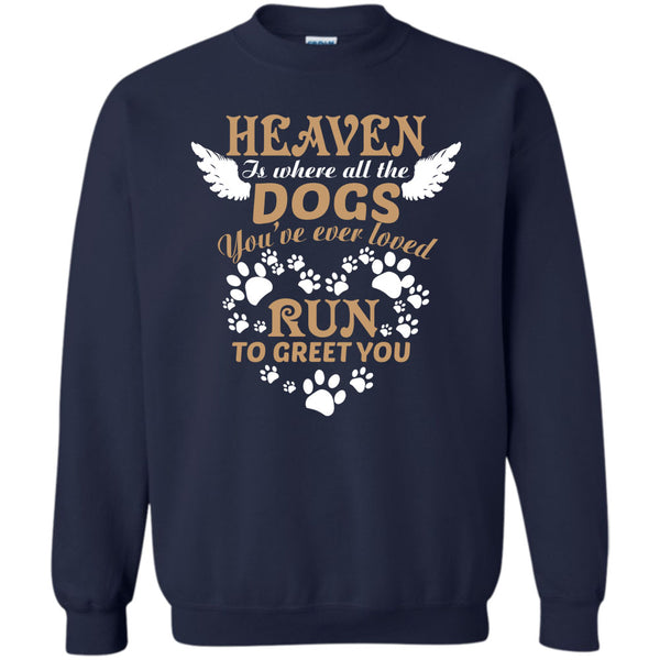 Run To Greet You T Shirt, I Love My Dog Sweatshirt