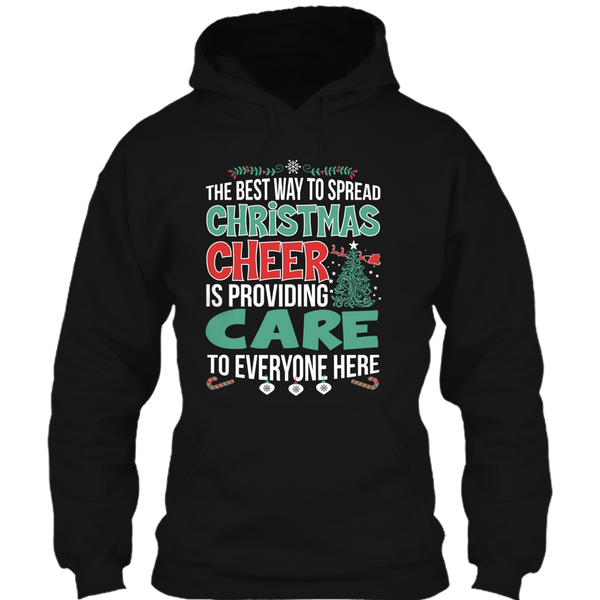 A black t-shirt with the shopify logo