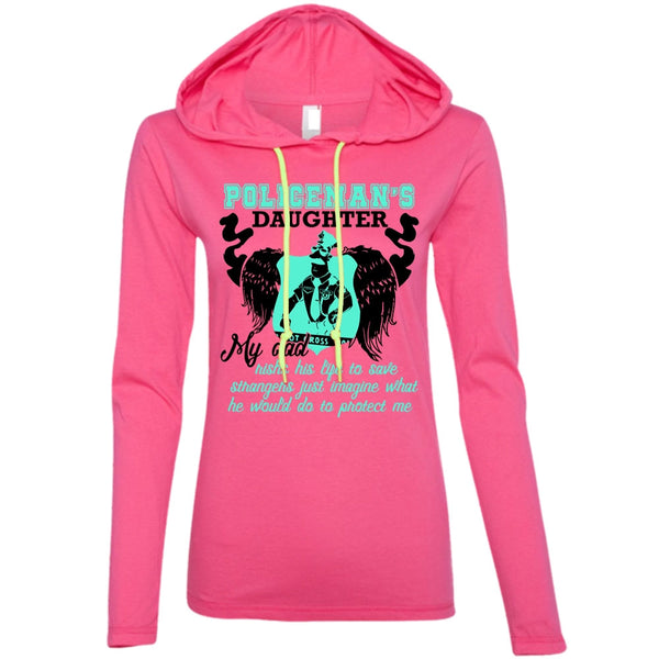 Policeman's Daughter T Shirt, I Love Police T Shirt, Awesome T-Shirts