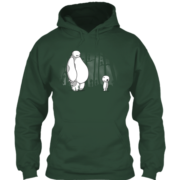 A black t-shirt with the shopify logo