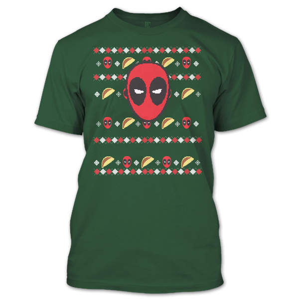 A black t-shirt with the shopify logo