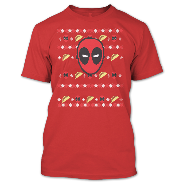 A black t-shirt with the shopify logo