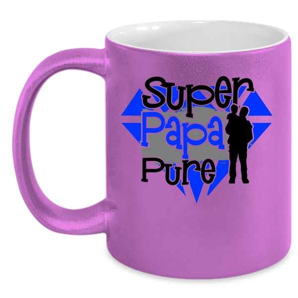 Awesome Dad Coffee Mug, Cool Papa Pure Accent Mug