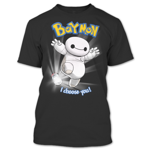 A black t-shirt with the shopify logo