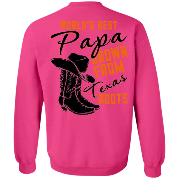 I Love Papa T Shirt, World's Best Papa Sweatshirt