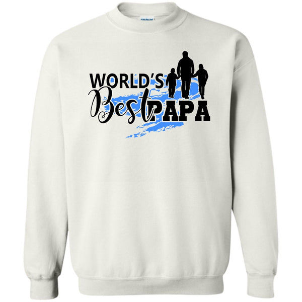 Gift For Papa T Shirt, World's Best Papa Sweatshirt
