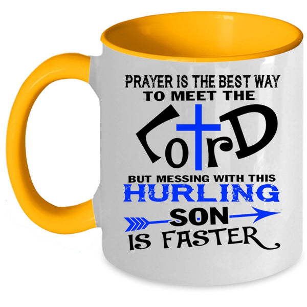 Awesome Hurling Son Coffee Mug, Don't Mess With This Hurling Son Accent Mug