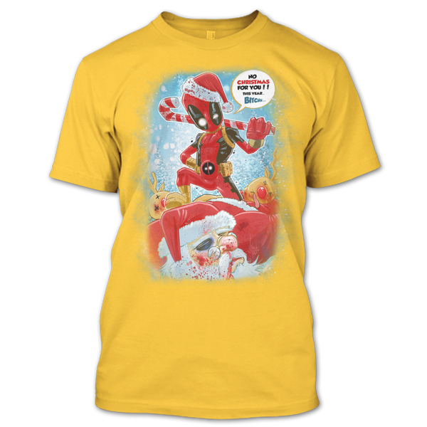 A black t-shirt with the shopify logo