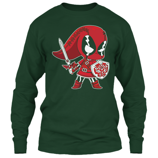 A black t-shirt with the shopify logo