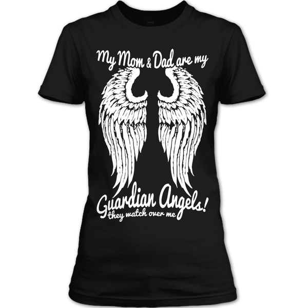 A black t-shirt with the shopify logo