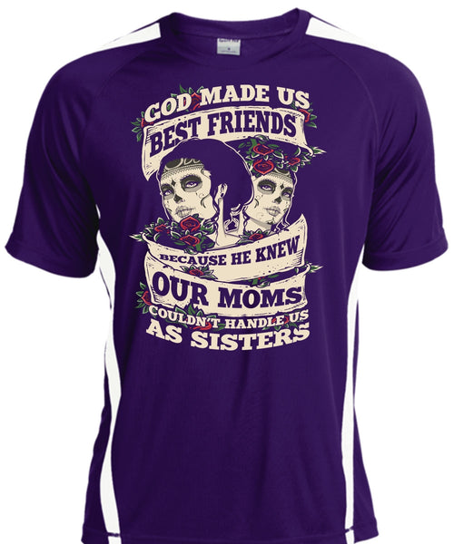 God Made Us Best Friends T Shirt, He Knew Our Moms T Shirt, Cool Shirt