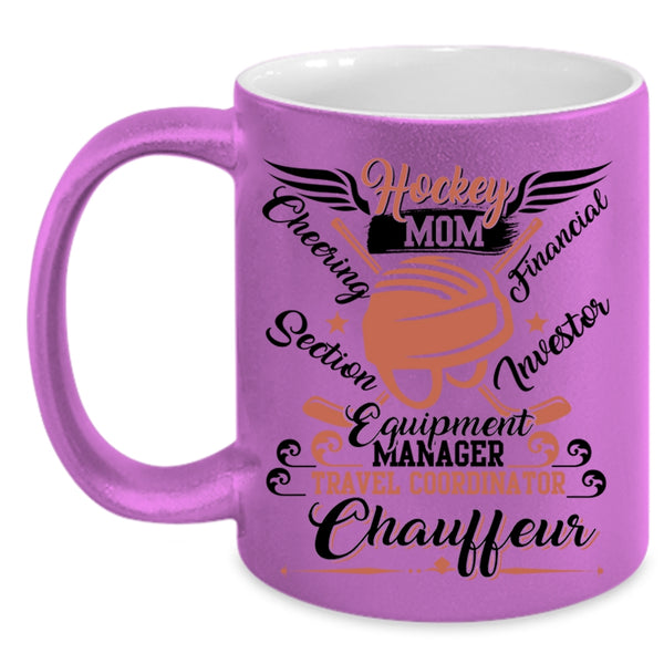 Funny Gift For Hockey Mom Coffee Mug, Hockey Mom Accent Mug