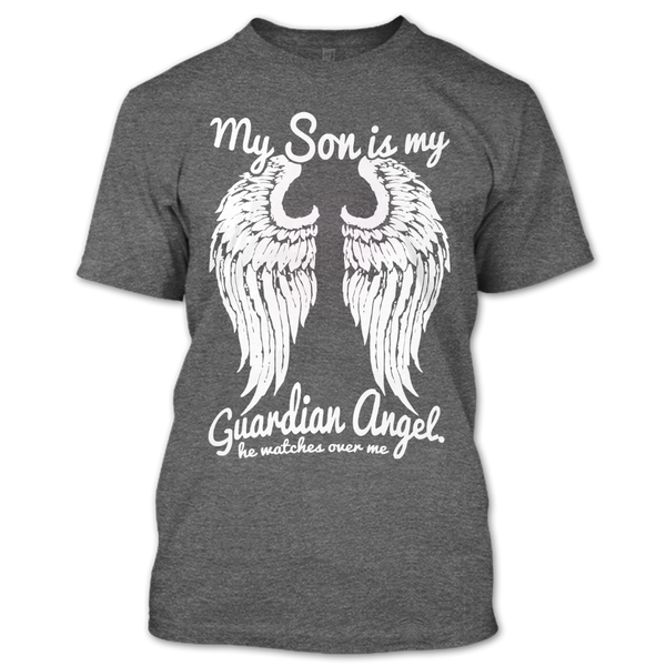 A black t-shirt with the shopify logo