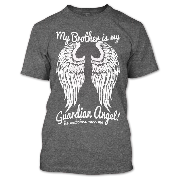 A black t-shirt with the shopify logo