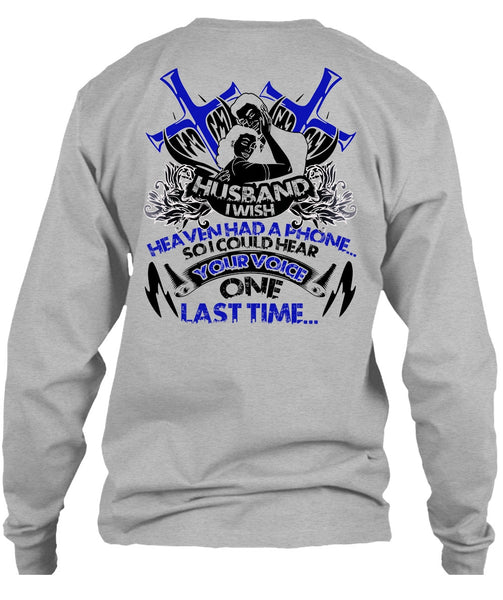 Husband I Wish Heaven Had Phone T Shirt, I Love Husband T Shirt