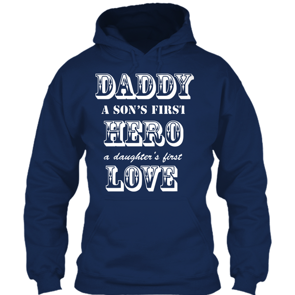 A black t-shirt with the shopify logo