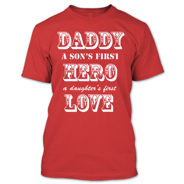 A black t-shirt with the shopify logo