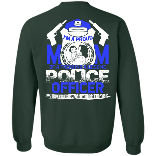 Awesome Police Officer T Shirt, I Love Police Sweatshirt