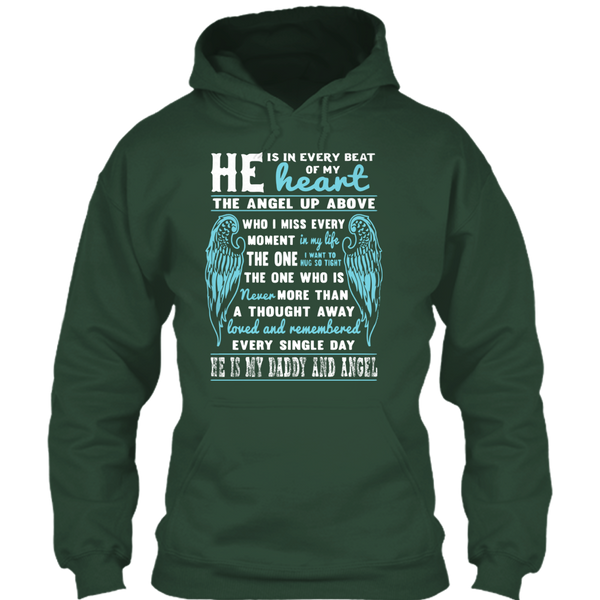 A black t-shirt with the shopify logo