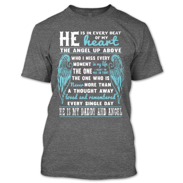 A black t-shirt with the shopify logo