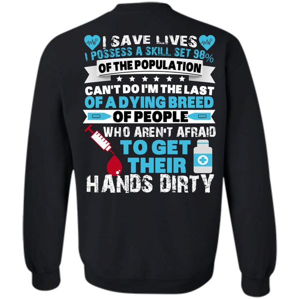 A black t-shirt with the shopify logo