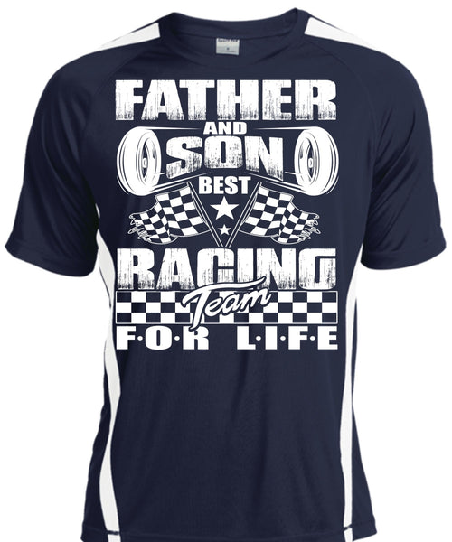 Father And Son Best Racing Team T Shirt, Being A Biker T Shirt, Cool Shirt