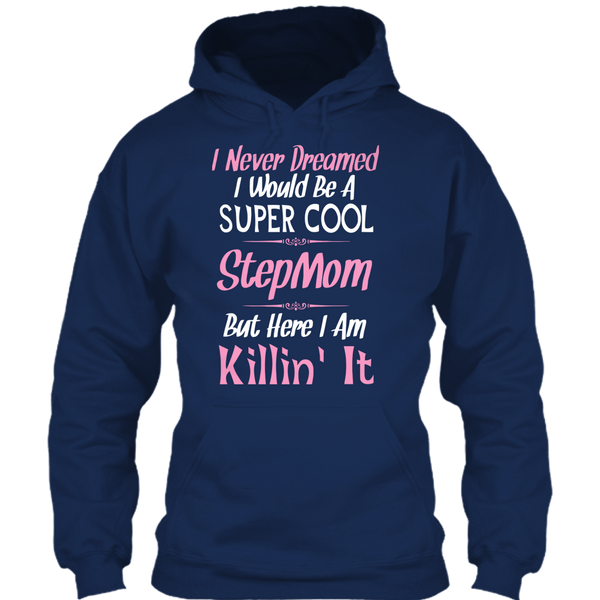 A black t-shirt with the shopify logo