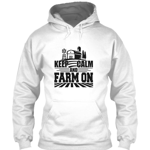 Keep Calm And Farm On T Shirt, Gift For Farmer T Shirt