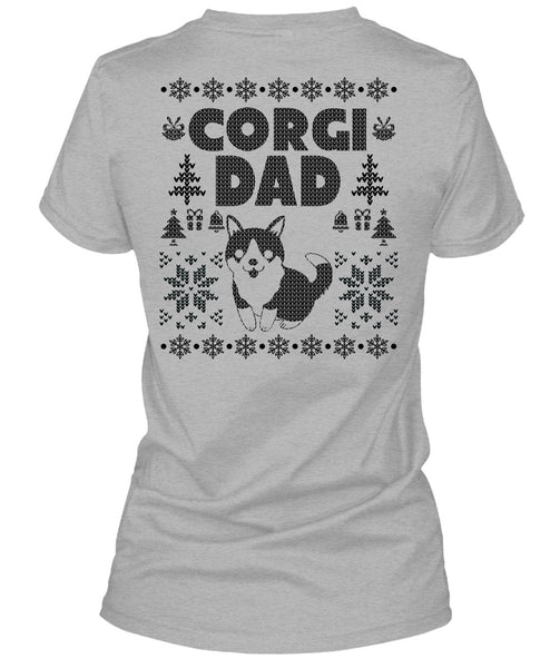 Corgi Dad T Shirt, This Girl Loves Christmas T Shirt