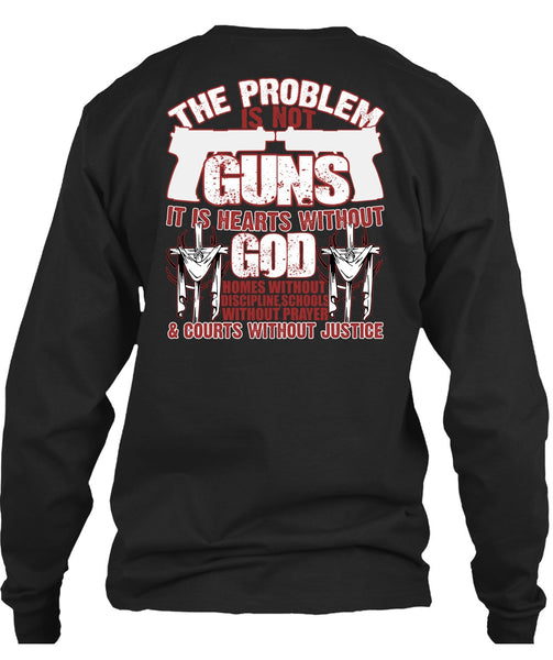 The Problem Is Not Guns T Shirt, Being A Veteran T Shirt