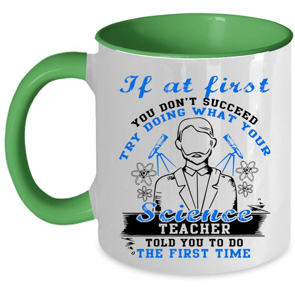 Awesome Gift For Teacher Coffee Mug, Science Teacher Accent Mug
