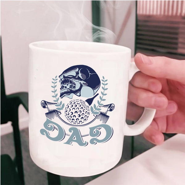 Cool Gift For Golf Dad Coffee Mug, Golf Dad Cup