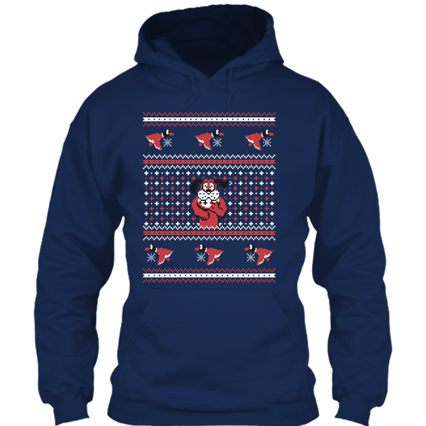 A black t-shirt with the shopify logo