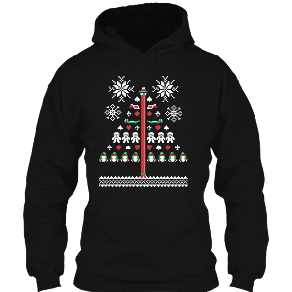 A black t-shirt with the shopify logo