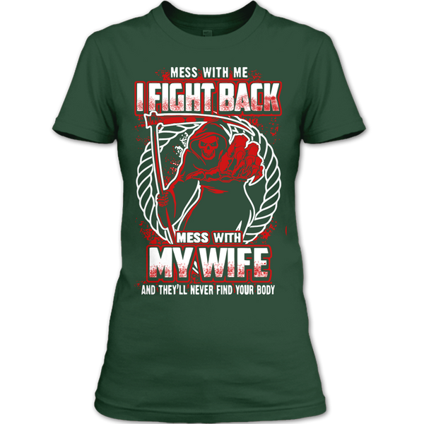 A black t-shirt with the shopify logo