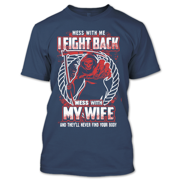 A black t-shirt with the shopify logo