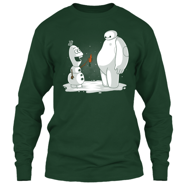 A black t-shirt with the shopify logo