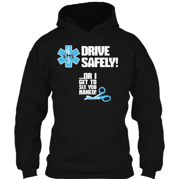 A black t-shirt with the shopify logo