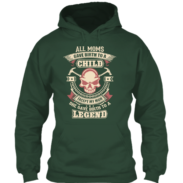 A black t-shirt with the shopify logo