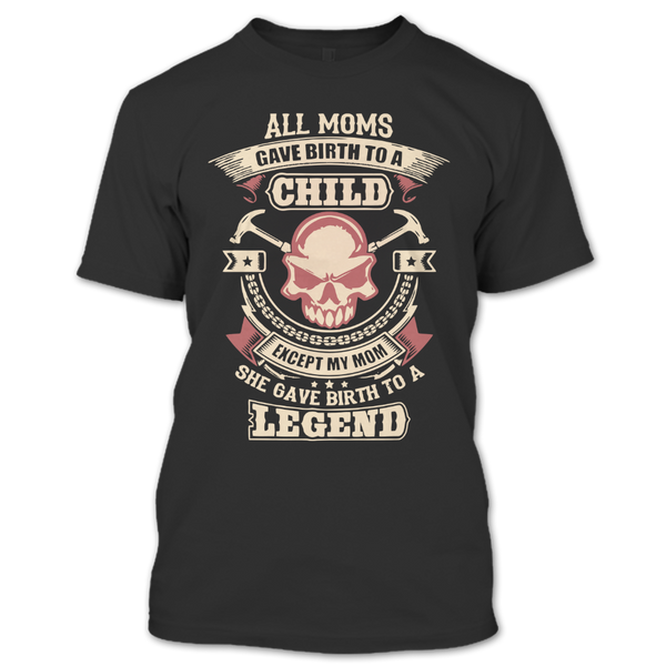 A black t-shirt with the shopify logo