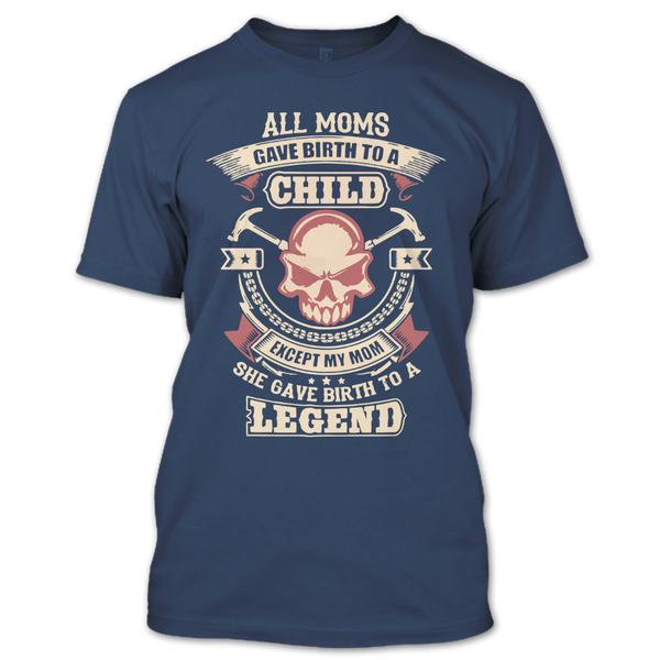 A black t-shirt with the shopify logo