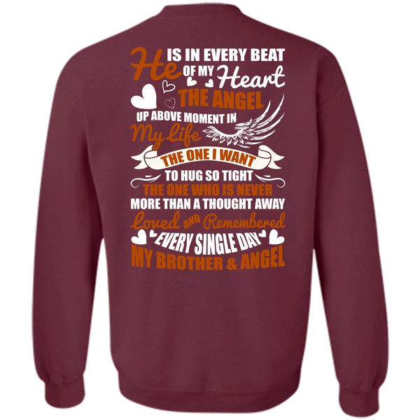 Beat Of My Heart T Shirt, I Love Brother Sweatshirt