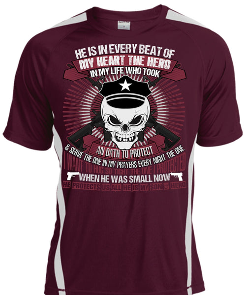 He Is My Son T Shirt, Being A Police T Shirt, Cool Shirt