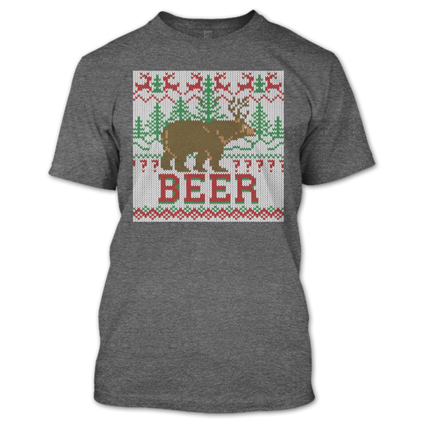 A black t-shirt with the shopify logo